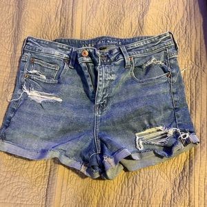 Blue American Eagle Jean shorts
